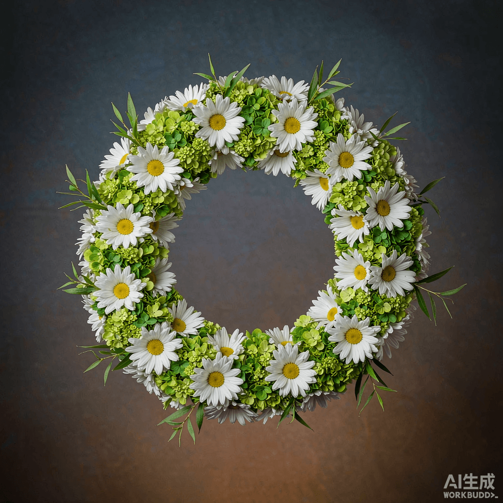 敬献花环