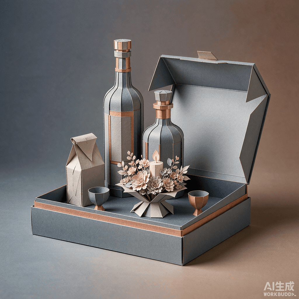 纸名酒套装